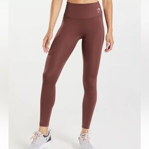 Gymshark Training Cherry Brown Leggings